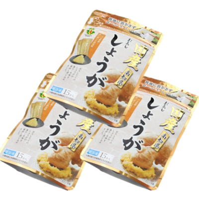 高知産おろし生姜（15食入ｘ3パック）