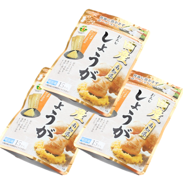 高知産おろし生姜（15食入x3パック）｜一印おさかな市場の通販