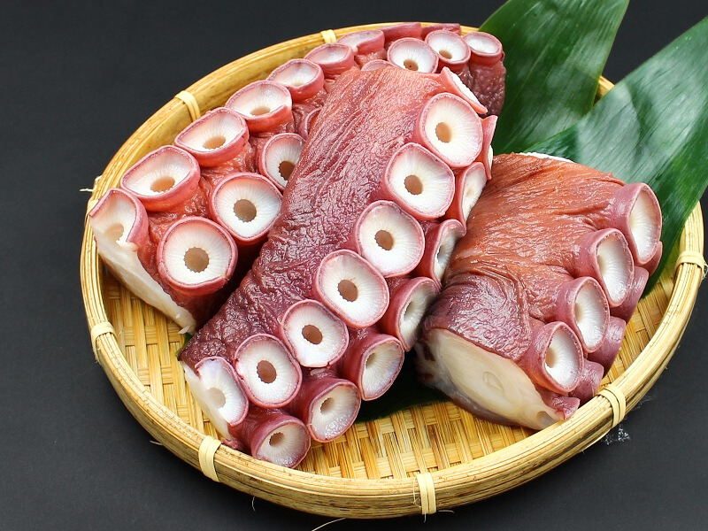 北海道根室産特大のタコ足