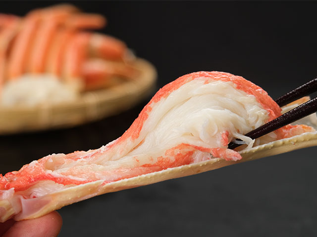 肉厚！口いっぱいに頬張る、至福の食感