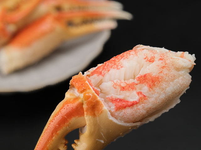 濃厚なカニの旨味がギュッ！ 