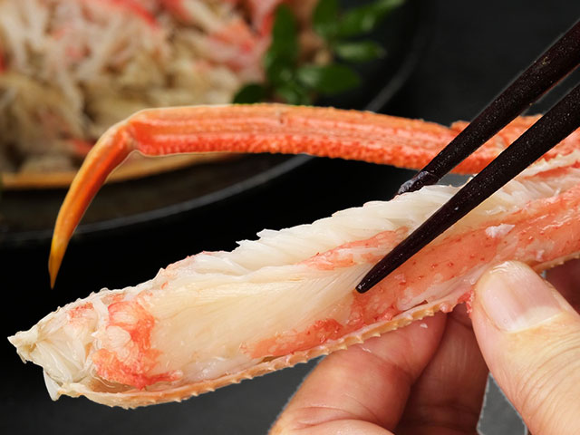 甘く、しっとり。プリっと繊維感