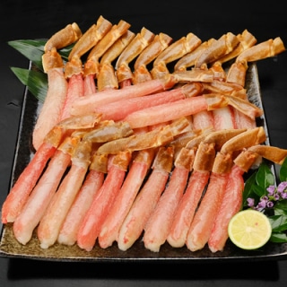 本ズワイガニかに刺し&かにしゃぶ中サイズ（1kg・50本）