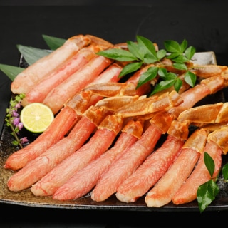 本ズワイガニかに刺し&かにしゃぶ大サイズ（1kg・30本）