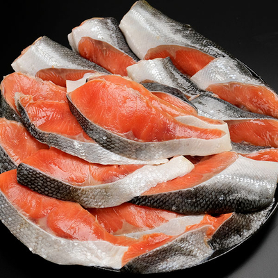 天然紅鮭切り落とし1kg（500g&times;2パック）