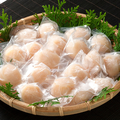 北海道産ほたて貝柱（1粒真空）400g