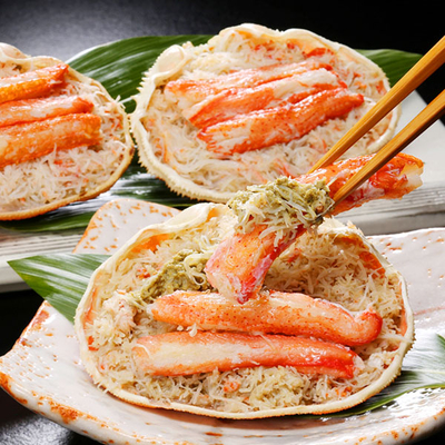 北海道産オオズワイガニ甲羅盛80g&times;3パック