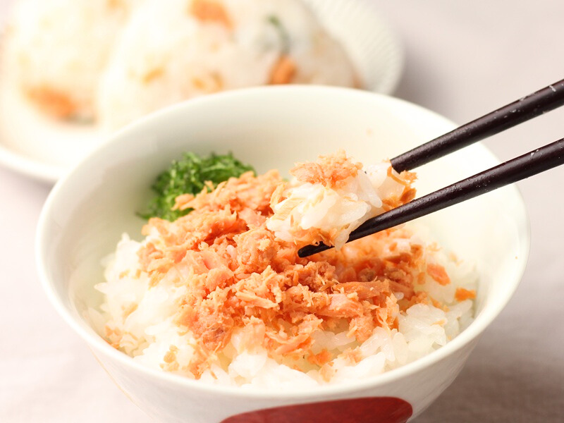 素朴なおいしさ広がる「秋鮭ほぐし」