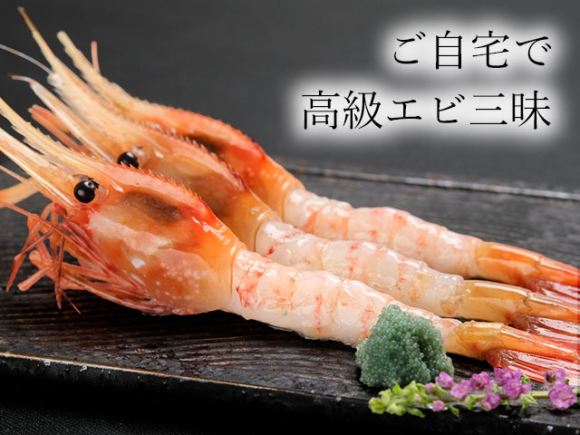 ご自宅で高級エビ三昧！