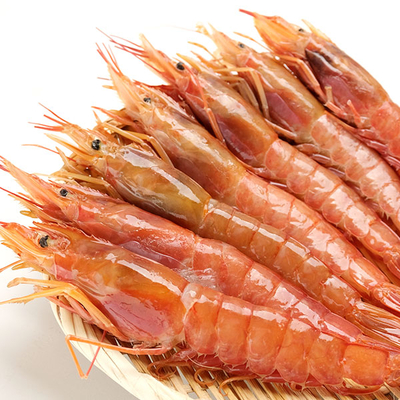 【業務箱】超特大お刺身用天然赤エビ1kg（10～20尾）