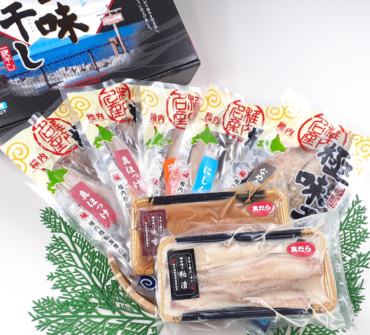 北海道産6種の魚干物セット(7パック入り)｜一印おさかな市場の