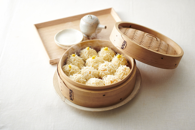 佐賀・呼子「萬坊」海老・いかしゅうまいセット