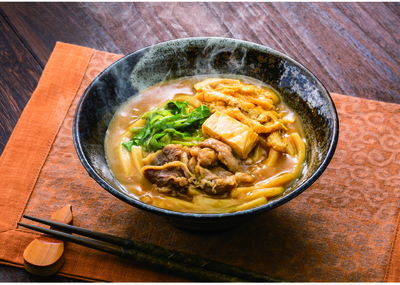 京都「季節料理 門」京風カレーうどん