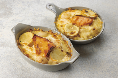 「丸市食品」レンジで簡単クアトロチーズ グラタン・ドリアセット