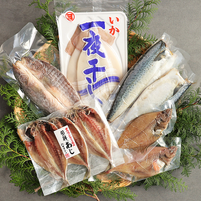 【厳選】干し魚セット〈１０枚〉