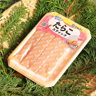 【かねふく】たらこスティック〈25g&times;４本入〉