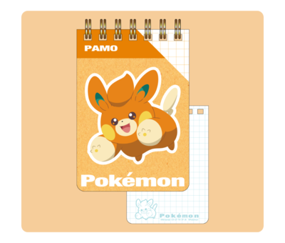 パモ　ポケットモンスターA7ミニリングメモ