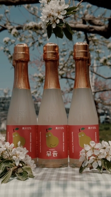 まるせい果樹園のスパークリング　【果音】　1本