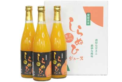 No.55 しらぬひジュース果汁100％ 720ml&times;3本入