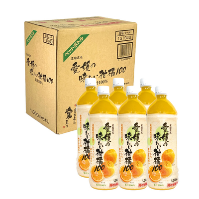 No.48 えひめの味わい柑橘100 果汁100％ 1000ml&times;6本入（10％OFF対象外）