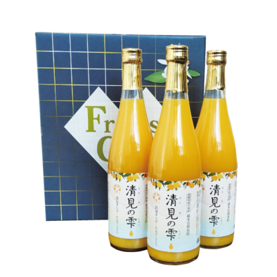 No.42 三崎共選 清見の雫（化粧箱） 720ml&times;3本入