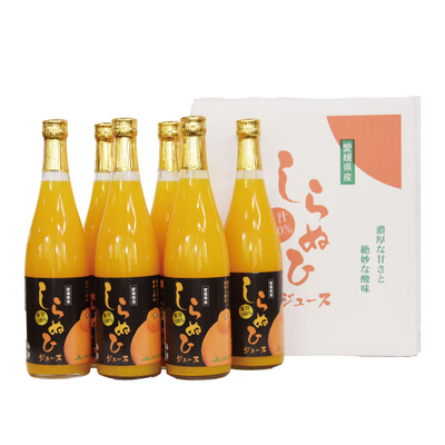 No.56 しらぬひジュース果汁100％ 720ml&times;6本入