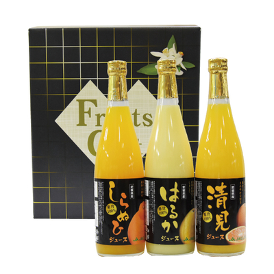 No.66 西宇和スマルジュースセット（清見・しらぬひ・はるか） 果汁100％ ・720ml&times;3本入