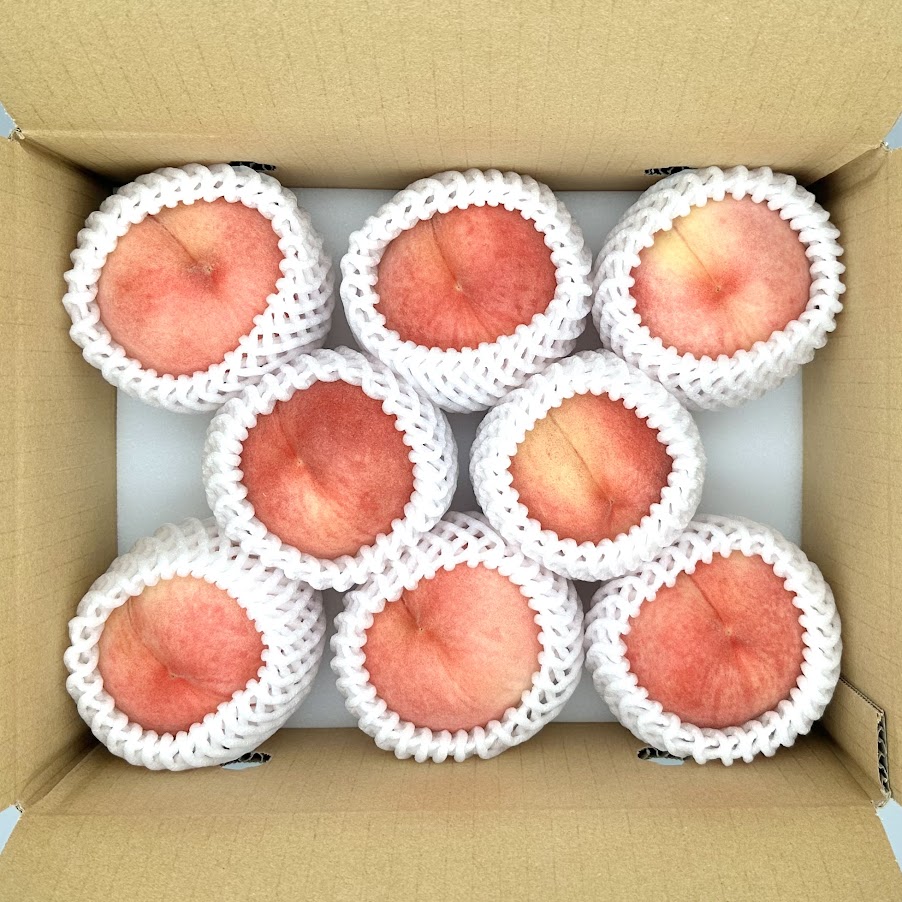 桃 訳あり品 約2kg 6～10個入