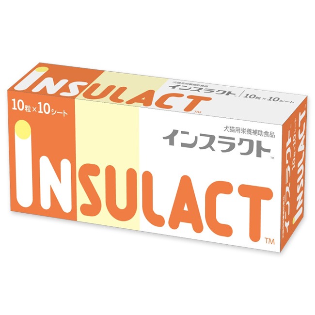 インスラクト犬猫用栄養補助食品10粒x 10シートx 3箱賞味期限2026 8月 当日出荷】『インスラクト 100粒 (10粒×10シート) ×1個』【賞味期限