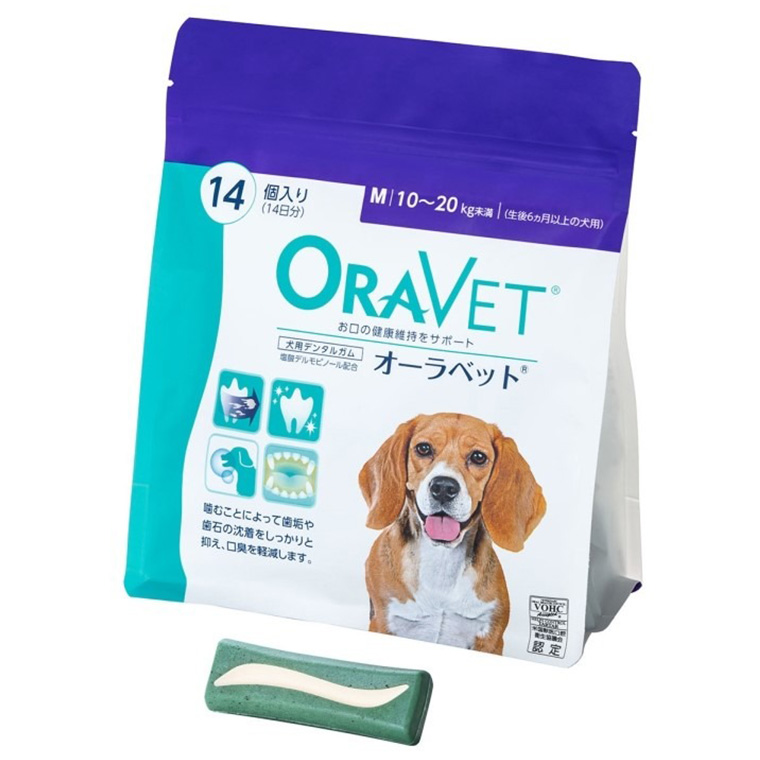 当日出荷】『オーラベット M パウチ (14個入) ×1個』【10～20kg未満