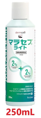【新商品】『マラセブ ライト  犬用 250mL ×１本』【動物用医薬品】 [皮膚炎薬] (C4)