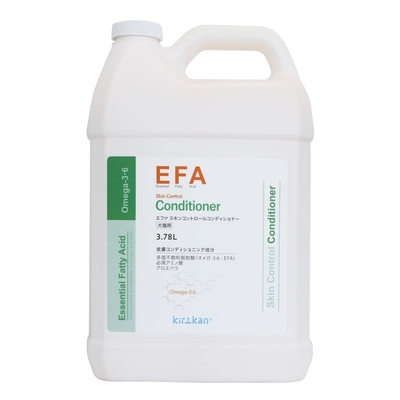 【EFA スキンコントロール コンディショナー(3.78L)】【犬用】【エファ】【１ガロン】【キリカン洋行】被毛ケア、スキンケア (発)