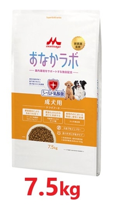 【スーパーゴールド おなかラボ 成犬用 7.5kg ×１袋】【成犬用フード】【腸内環境サポート】【森乳サンワールド】(発)