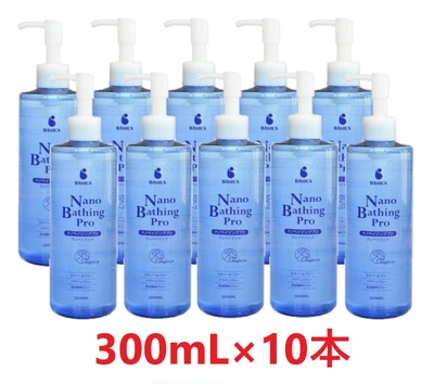 【当日出荷】【１０個セット】【BASICS ナノベイジングプロ 300mL &times;１０個】【犬猫用】【ベタつく皮脂汚れをスッキリ落とす】【皮膚】(発)