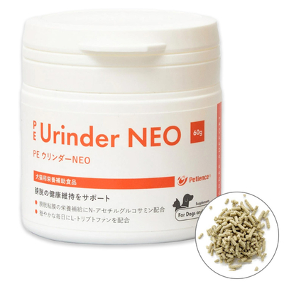 【当日出荷】『PE ウリンダーNEO 60g &times;１個』【犬猫用】【QIX】【膀胱】(ウリンダー neo) (発)