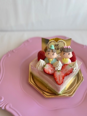 ★【季節商品　店頭受け取り商品】　ひなまつりスペシャル12ｃｍ&times;12ｃｍ