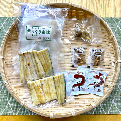 ちょっと食べたい　国内産　うなぎ白焼（真空パック・冷凍）