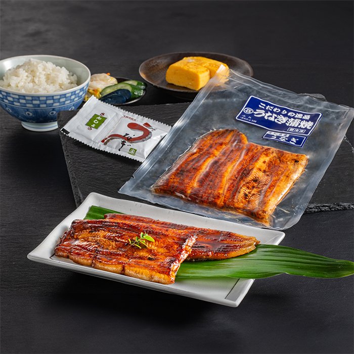 国内産 うなぎ蒲焼真空パック 中1枚（1人前） | 石毛川魚店