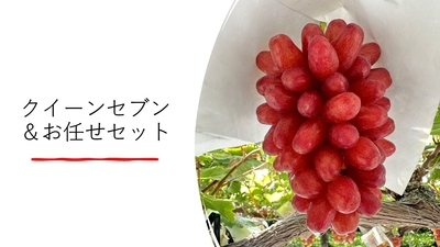 クイーンセブン♡シャインマスカット♡ナガノパープル♡種無し巨峰♡箱込み２㎏♡ クイーンセブン♡シャインマスカット♡ナガノパープル♡種無し