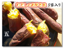 お芋さま専用 わたしのお芋さま 【5袋】 | 吉川農園 ネットショップ