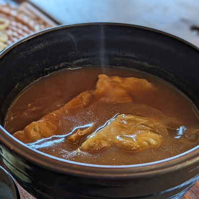 【冷凍】お店の味　黒豚カレーつけ汁(彩の国黒豚・１人前)