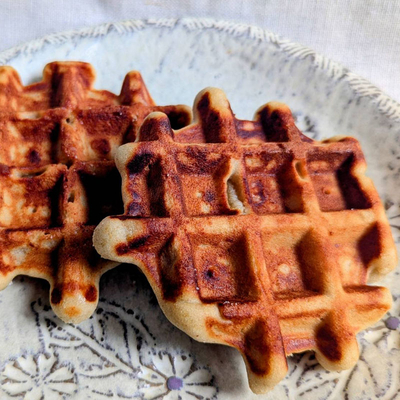 【冷凍】そば粉100%ワッフル「そばッフル」　2個入