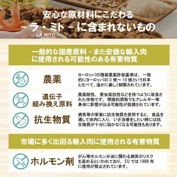 無添加キャットフード ラ・ミト La Mito 成猫用 チキン【マルシェデパ