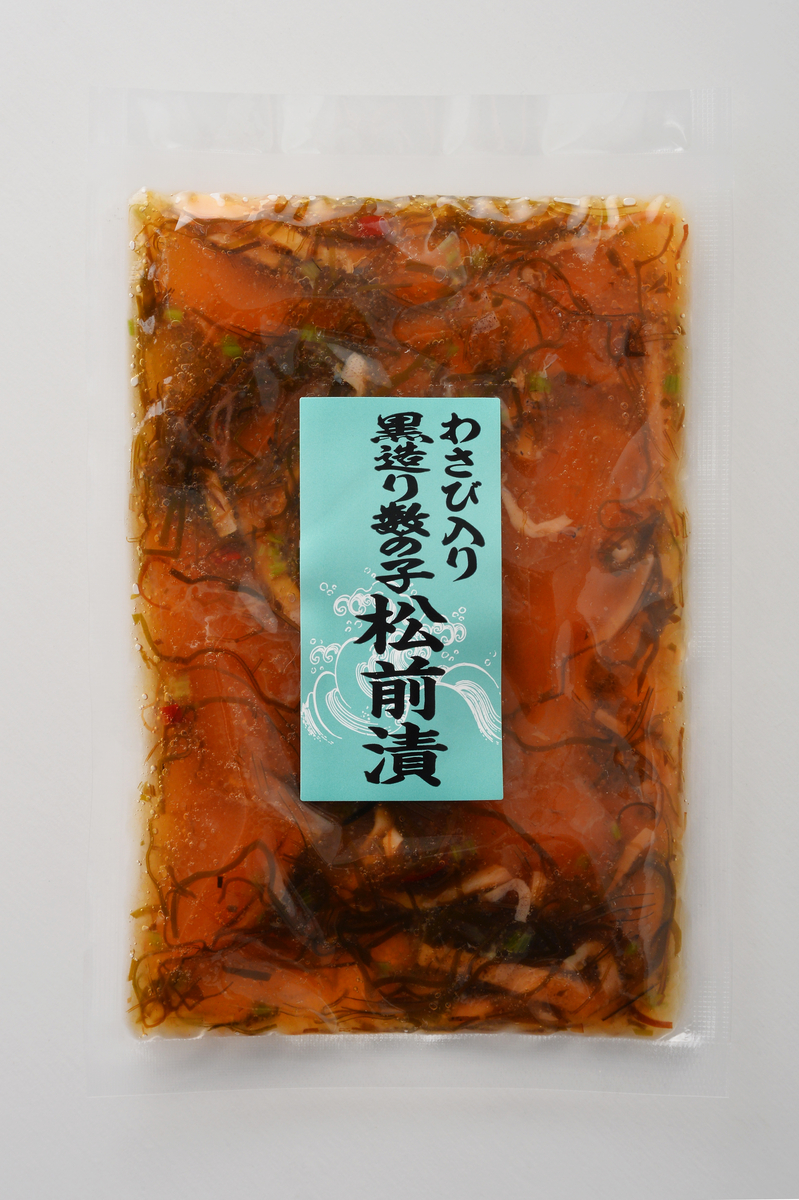 わさび入り黒造り数の子松前漬 | 誉食品ネットショップ