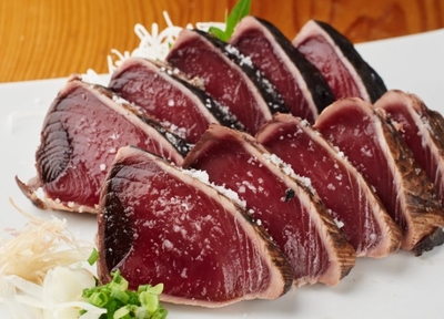 かつお藁焼きタタキ