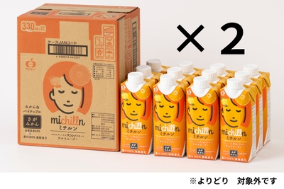 ミチルン２ケース（330㎖&times;12本&times;２箱）送料・税込