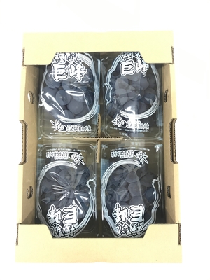 味わい深い【種なし巨峰】 1.4kg（4パック入） | 農産物直売所どろや
