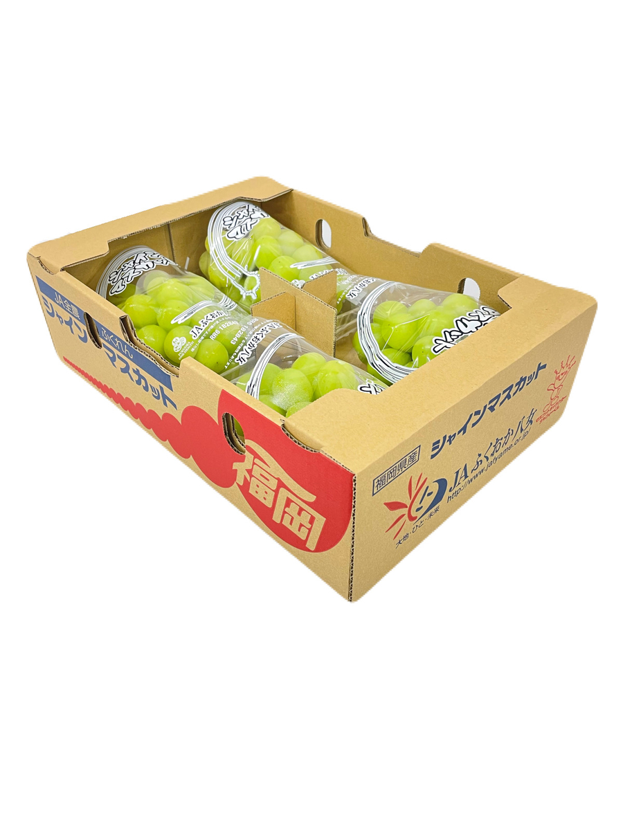 シャインマスカット 1.4kg 350g×4パック | 農産物直売所どろや
