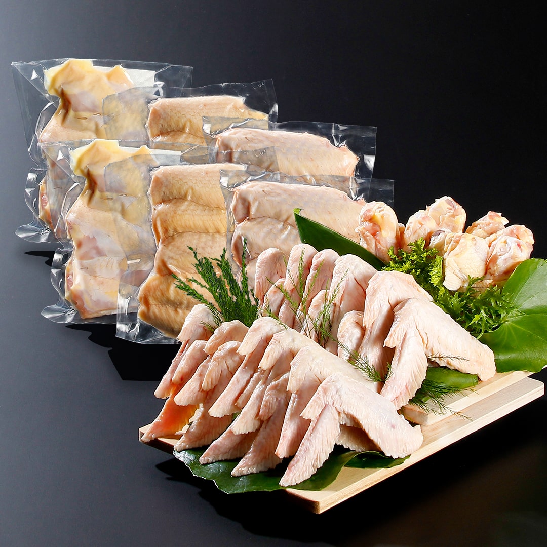 黒さつま鶏 手羽食べ比べ 30本セット（約2kg） | かごしま産地鶏「黒