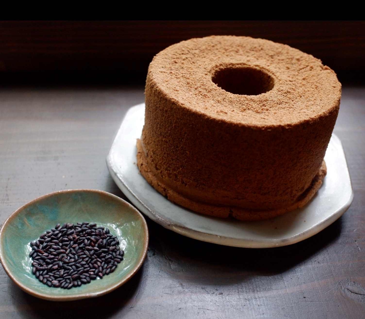 2025年産新米で作る石垣島のゆがふシフォン（黒紫米） | ばんちゃんゆ